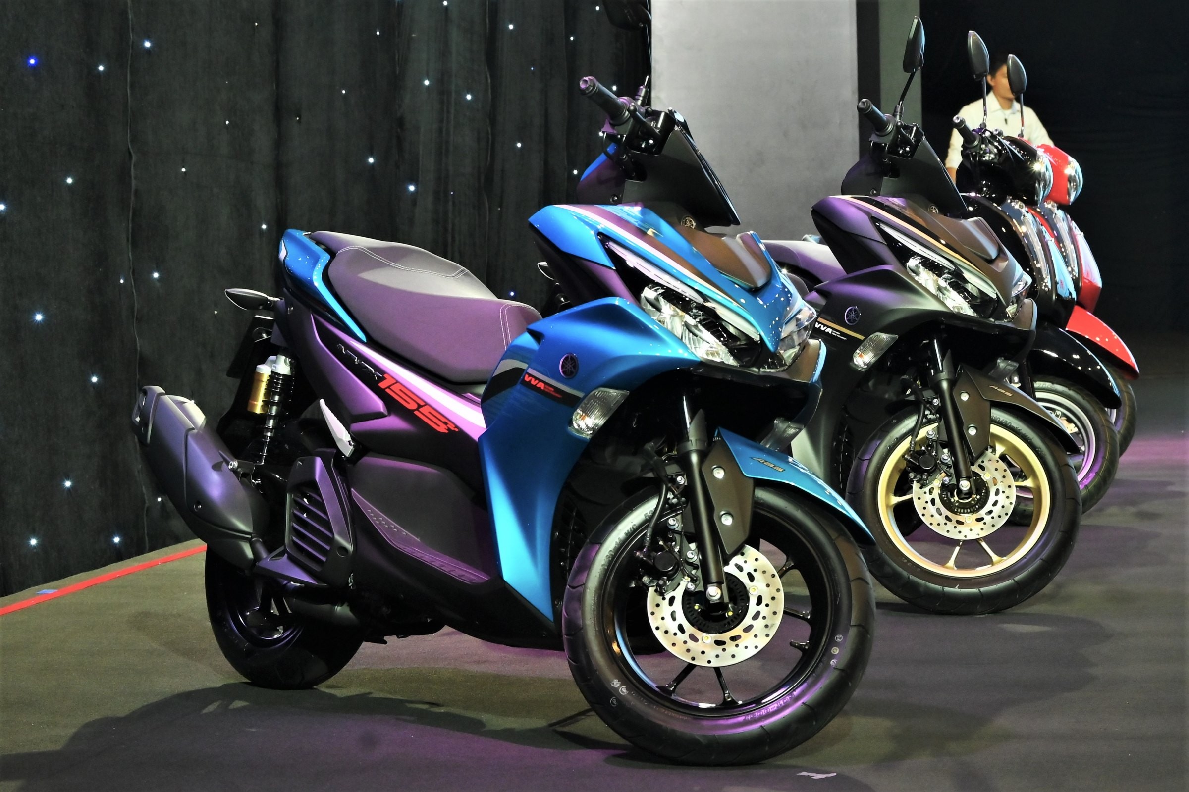 Yamaha Aerox 155 2025 สีสันใหม่ โดนใจวัยรุ่น