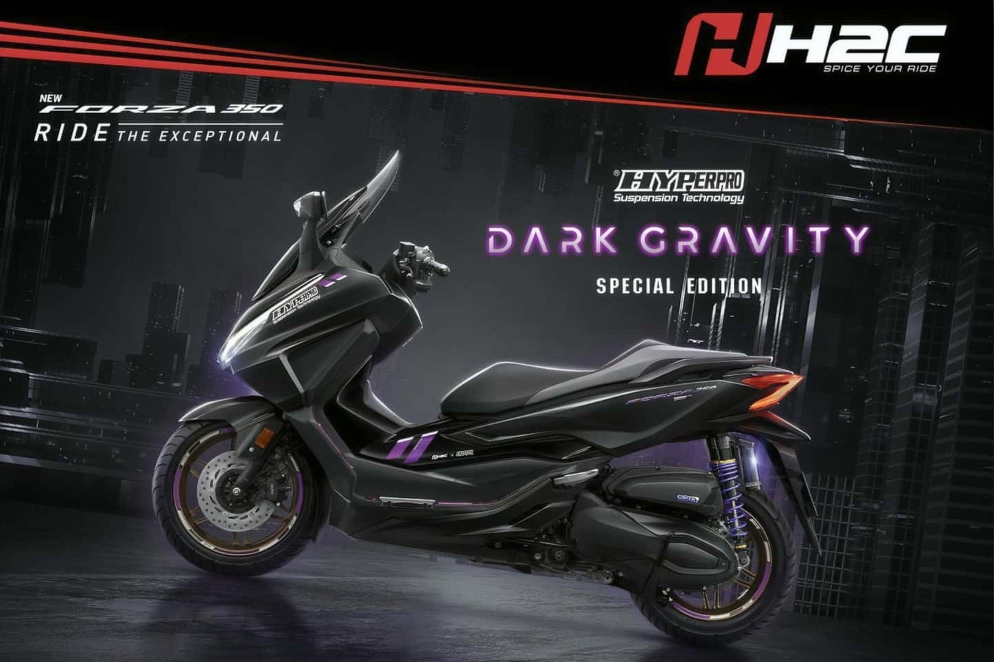 รีวิว Honda Forza350 Hyperpro Special Edition 2025 เพิ่มสีใหม่ ราคาเดิม