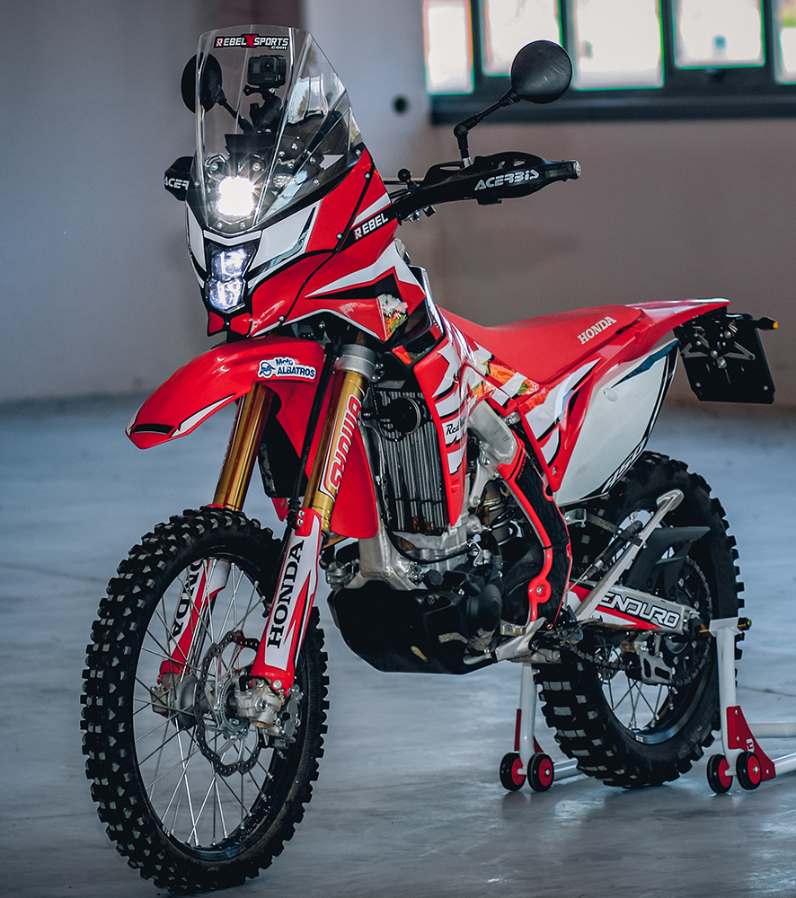 รีวิว Honda Crf450rl 2025 ดีไซน์-ฟังก์ชั่น